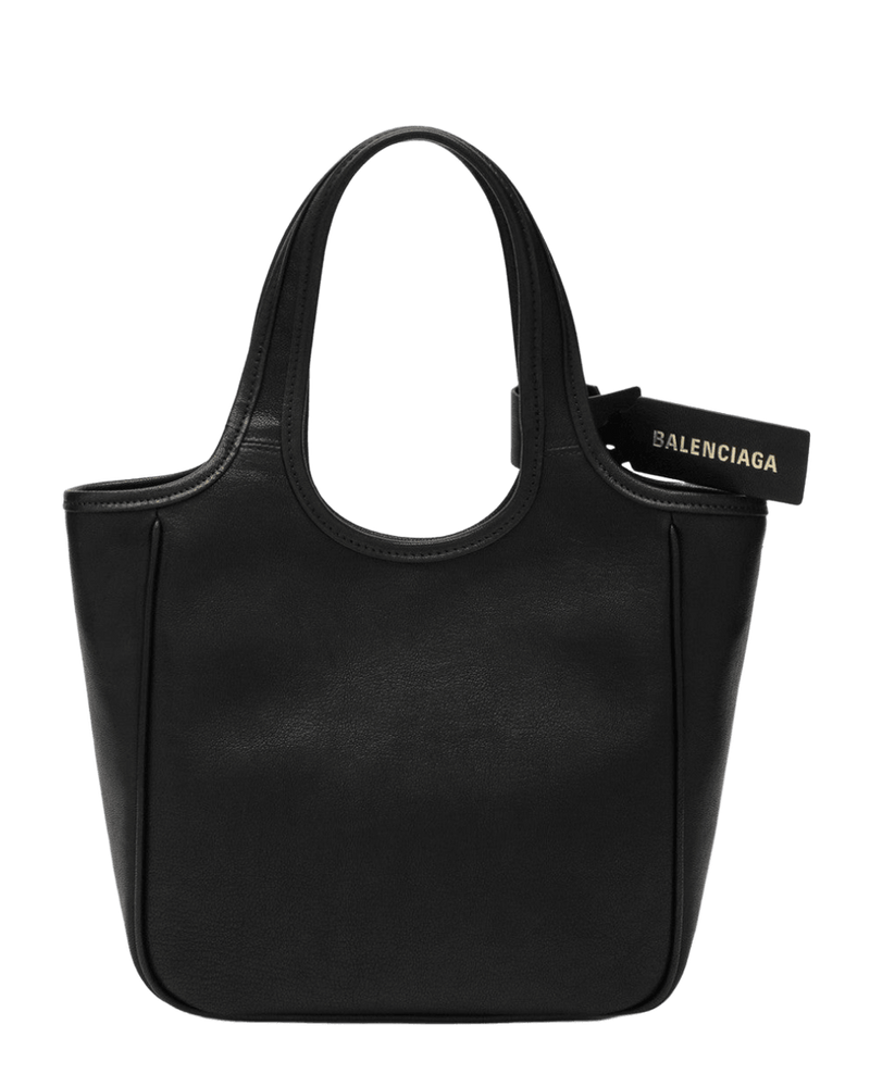 Balenciaga Black Laundrette leather bag Glam Steals
