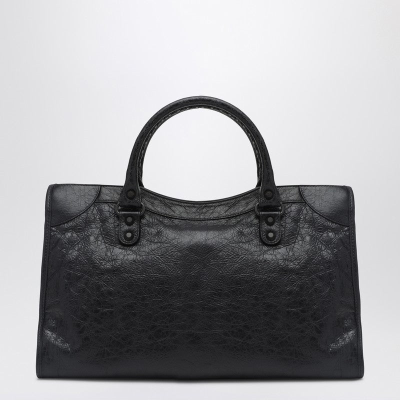 Balenciaga Black Le City Medium Tote Bag Glam Steals