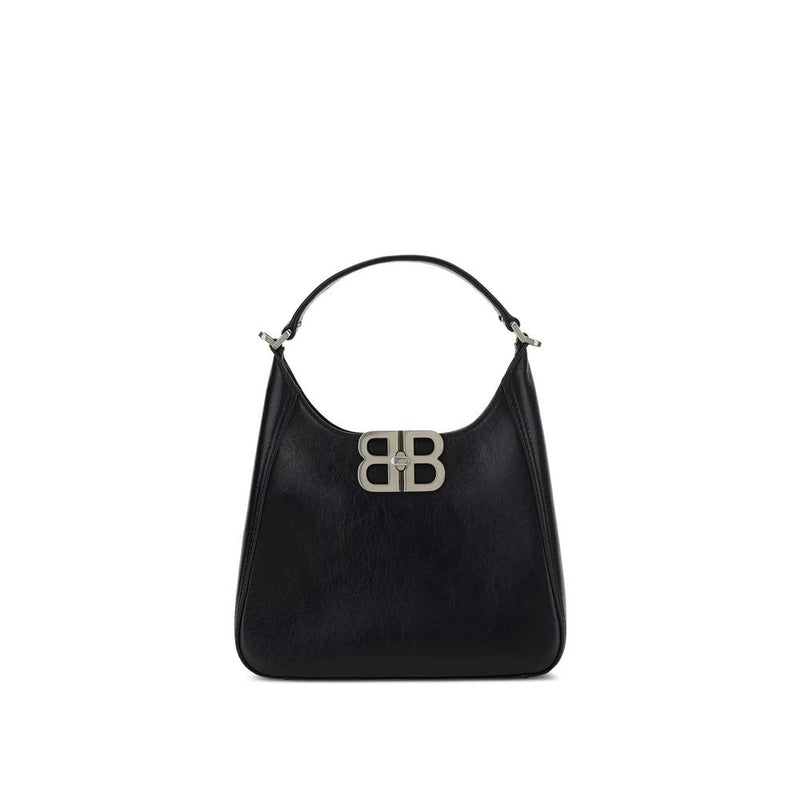 Balenciaga Black Leather Lamb Shoulder Bag Glam Steals