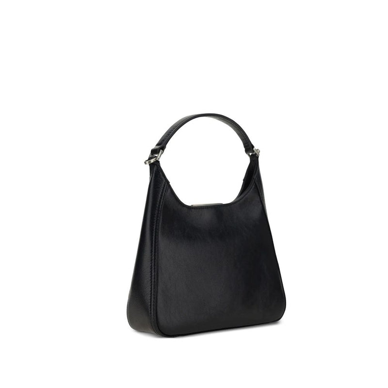 Balenciaga Black Leather Lamb Shoulder Bag Glam Steals