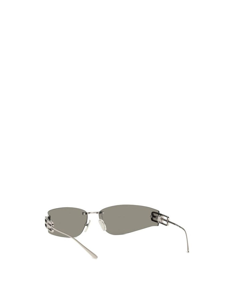 Balenciaga Black Metal Sunglasses 