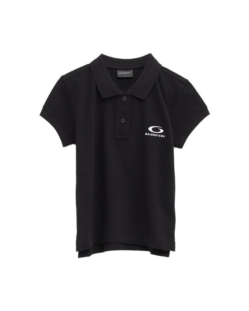 Balenciaga Black Polo T-Shirt T-Shirts