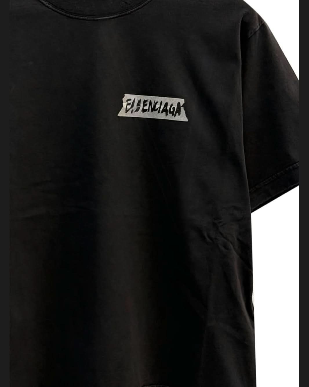 Balenciaga Black Polo T-Shirt T-Shirts