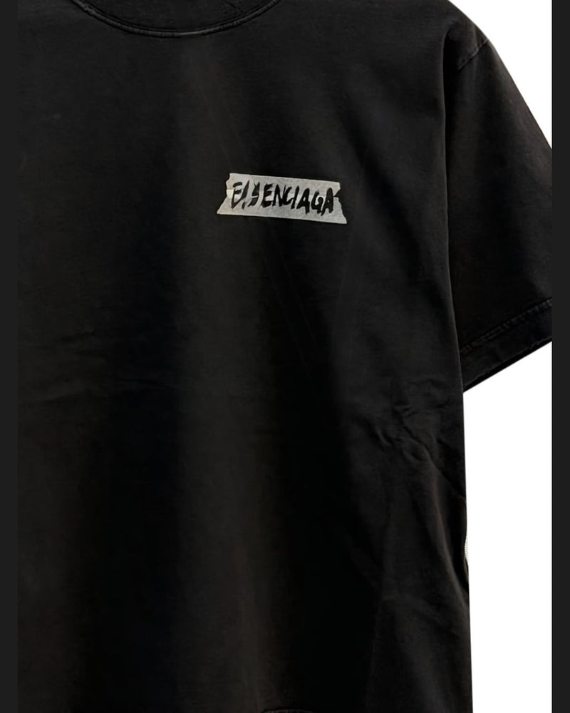 Balenciaga Black Polo T-Shirt T-Shirts