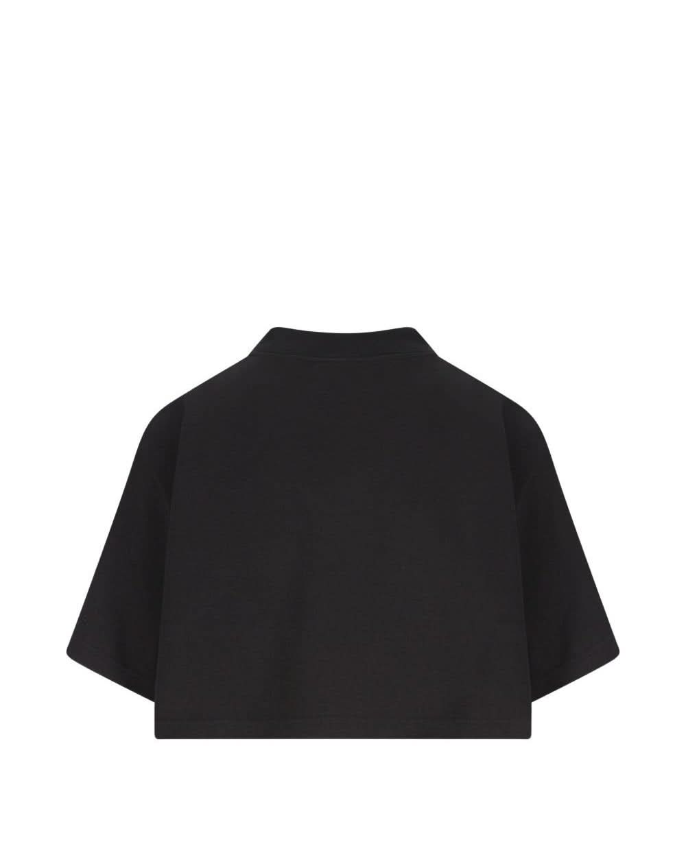 Balenciaga Black Polo T-shirt Glam Steals