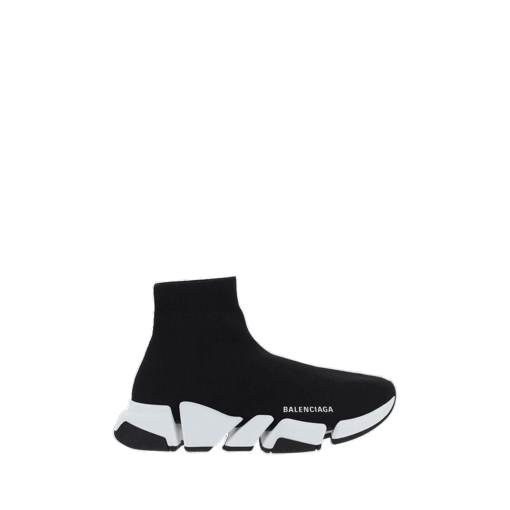 Balenciaga Black Polyester Athletic Sneakers Glam Steals