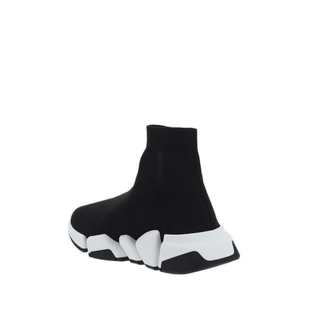 Balenciaga Black Polyester Athletic Sneakers Glam Steals