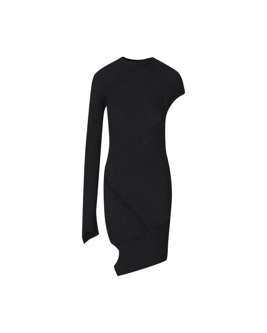 Balenciaga Black Polyester Dress 
