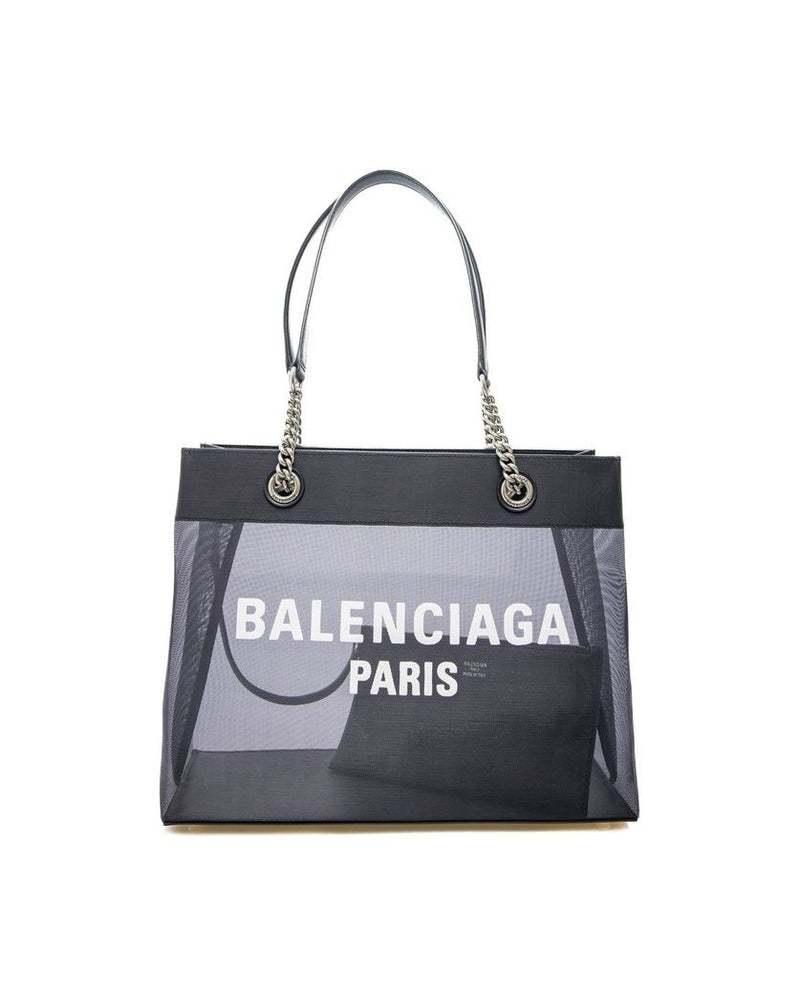 Balenciaga Black Polyester Tote Bag Glam Steals
