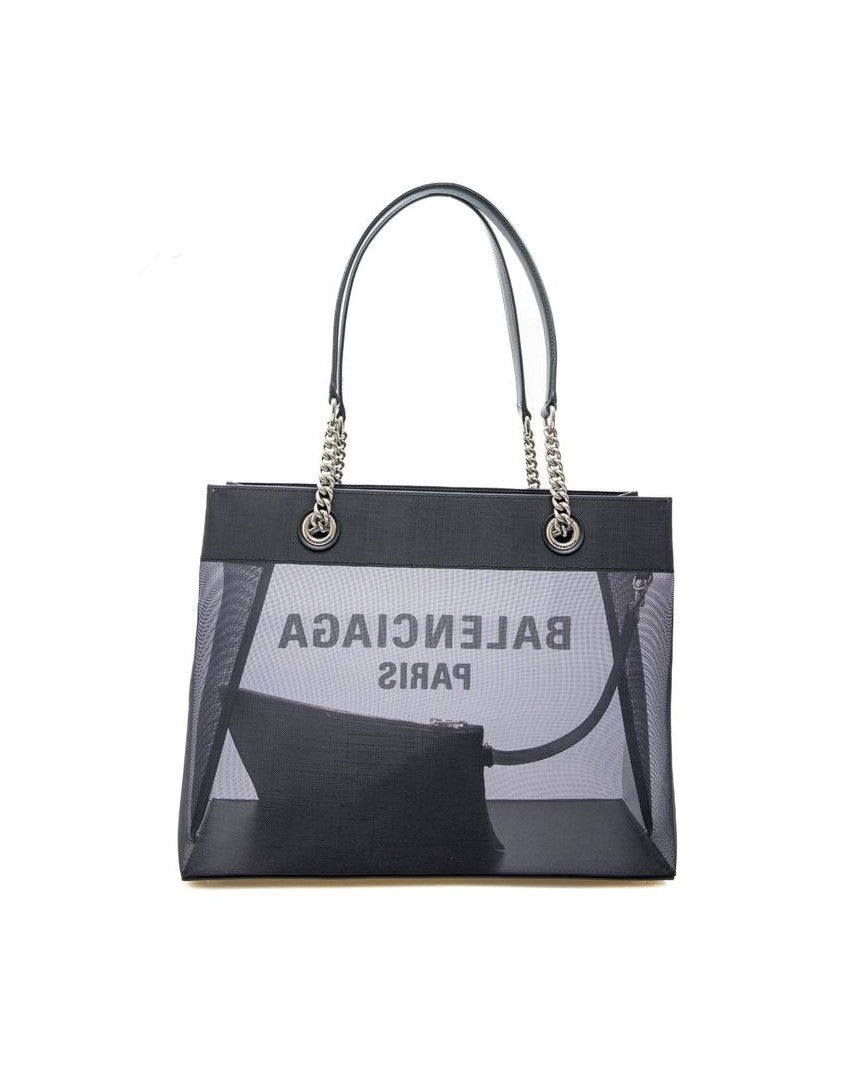 Balenciaga Black Polyester Tote Bag Glam Steals