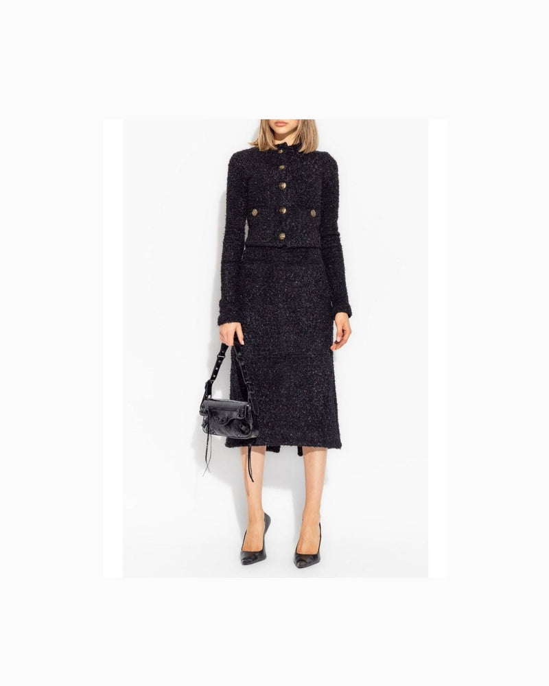 Balenciaga Black Skirt Glam Steals