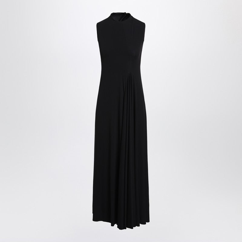 Balenciaga Black Sleeveless Long Dress Glam Steals
