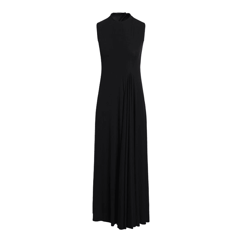 Balenciaga Black Sleeveless Long Dress Glam Steals