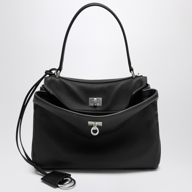 Balenciaga Black Smooth Calfskin Small Rodeo Bag Glam Steals