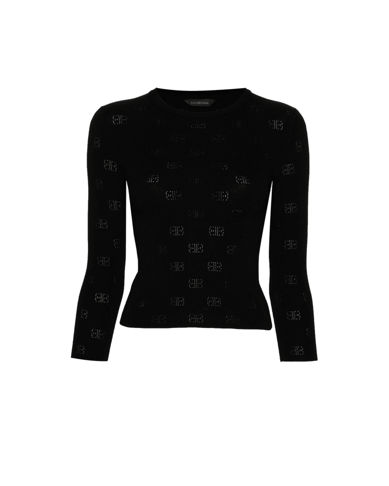 Balenciaga Sweater Black Glam Steals