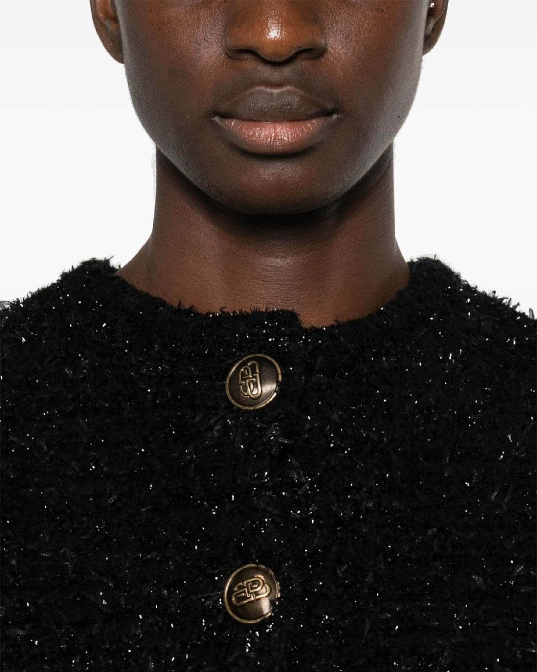 Balenciaga Black Sweater Glam Steals