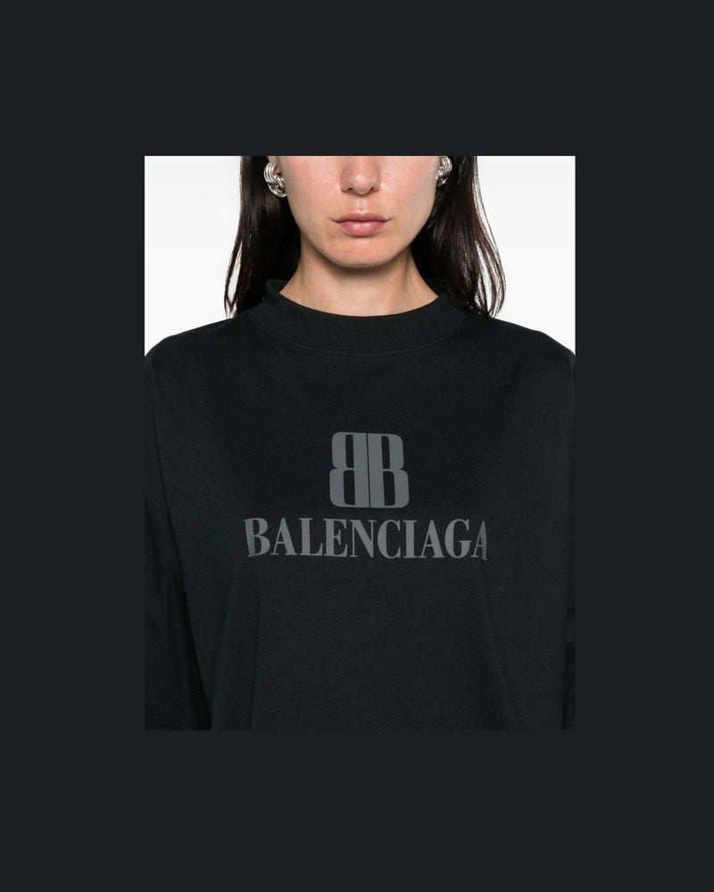 Balenciaga Black T-shirt Glam Steals