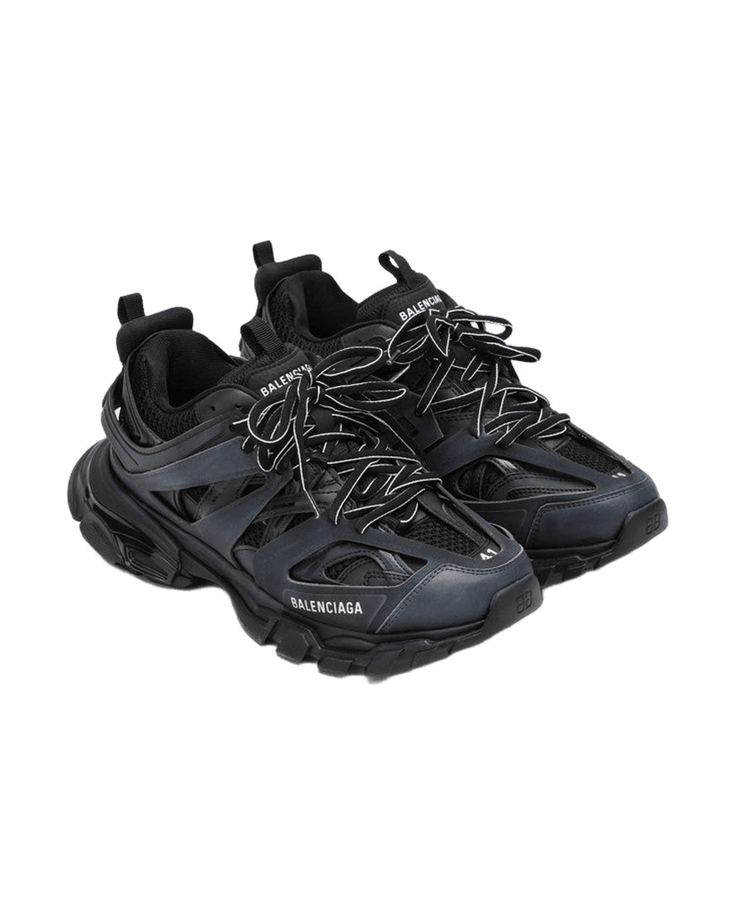 Balenciaga Black Track Sneakers Glam Steals