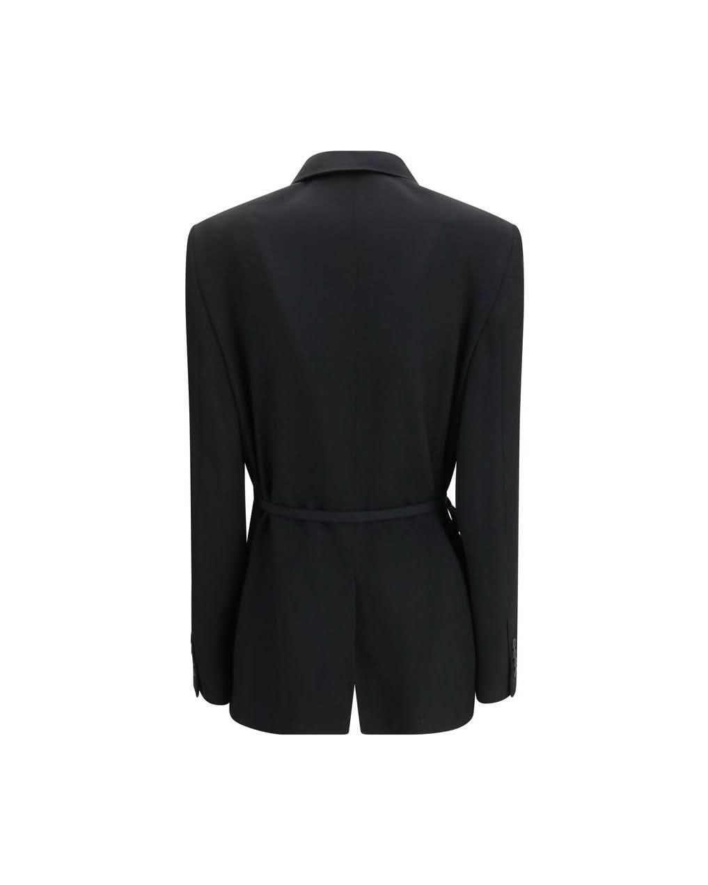 Balenciaga Black Wool Coat 