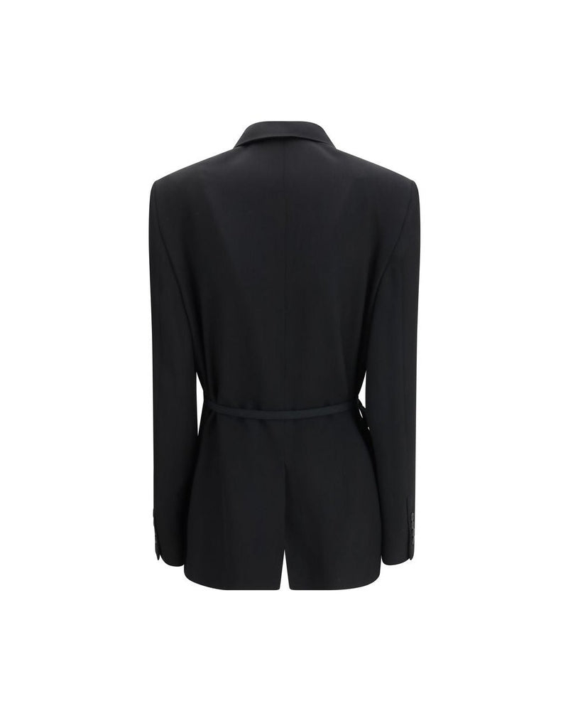 Balenciaga Black Wool Coat 