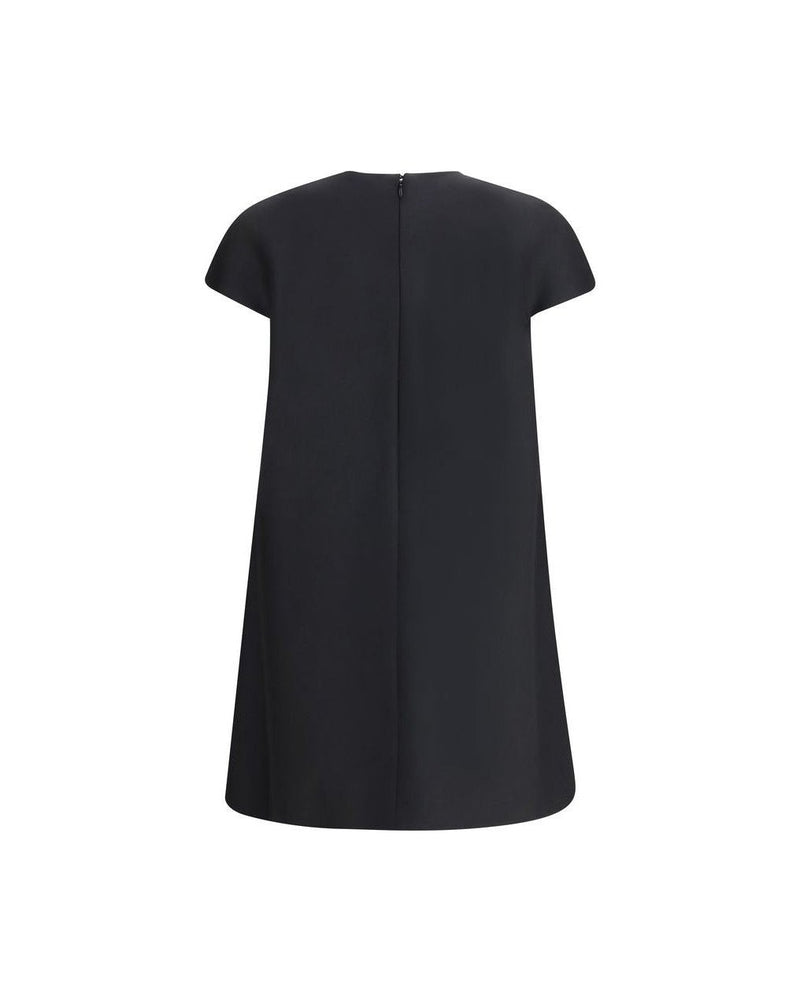 Balenciaga Black Wool Oves Aries Casual Dress Glam Steals