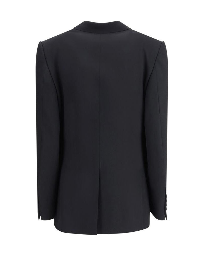 Balenciaga Black Wool Suit Blazer Glam Steals