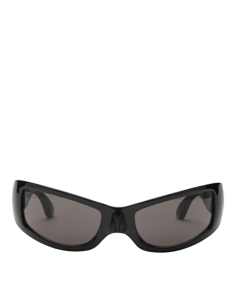 Balenciaga Black sunglasses with logo Glam Steals