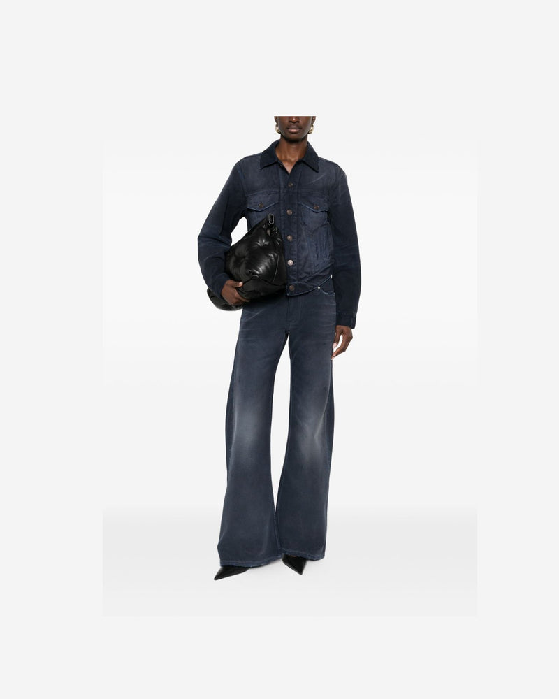 Balenciaga Blue Coat Coats & Jackets