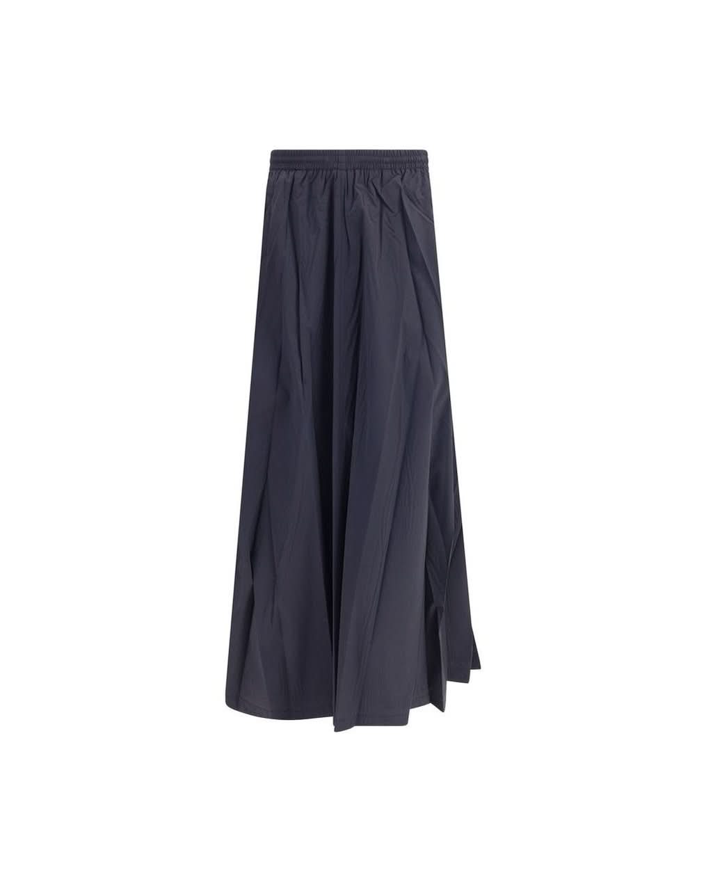 Balenciaga Blue Polyester Long Skirt 