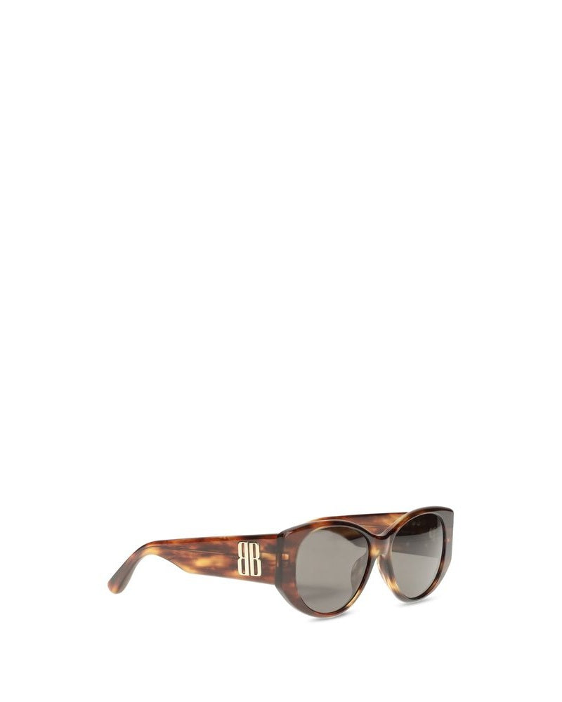 Balenciaga Brown Acetate Sunglasses Glam Steals