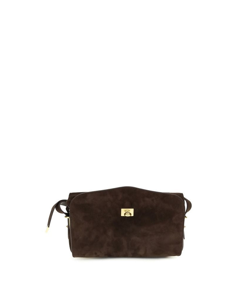 Balenciaga Brown Shoulder Bag Glam Steals