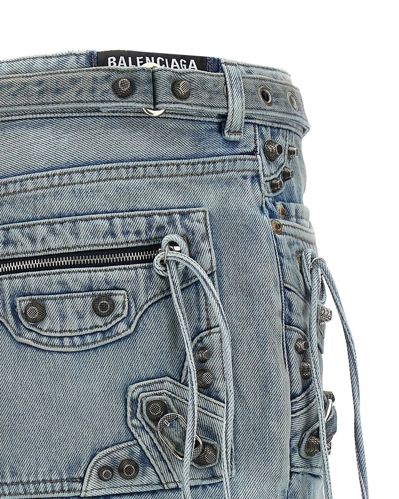 Balenciaga Cagole Mini Skirt Glam Steals