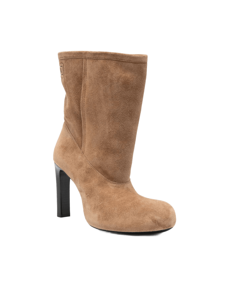 Balenciaga Camel Boots Glam Steals