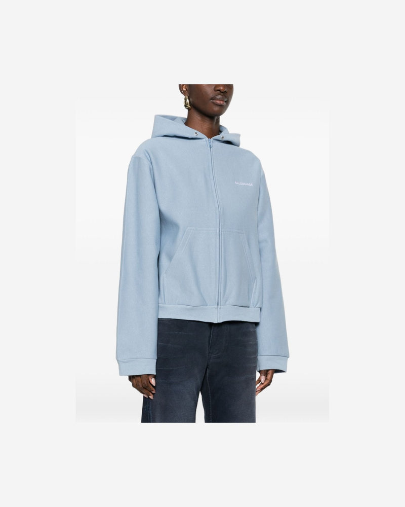 Balenciaga Clear Blue Sweater Hoodies