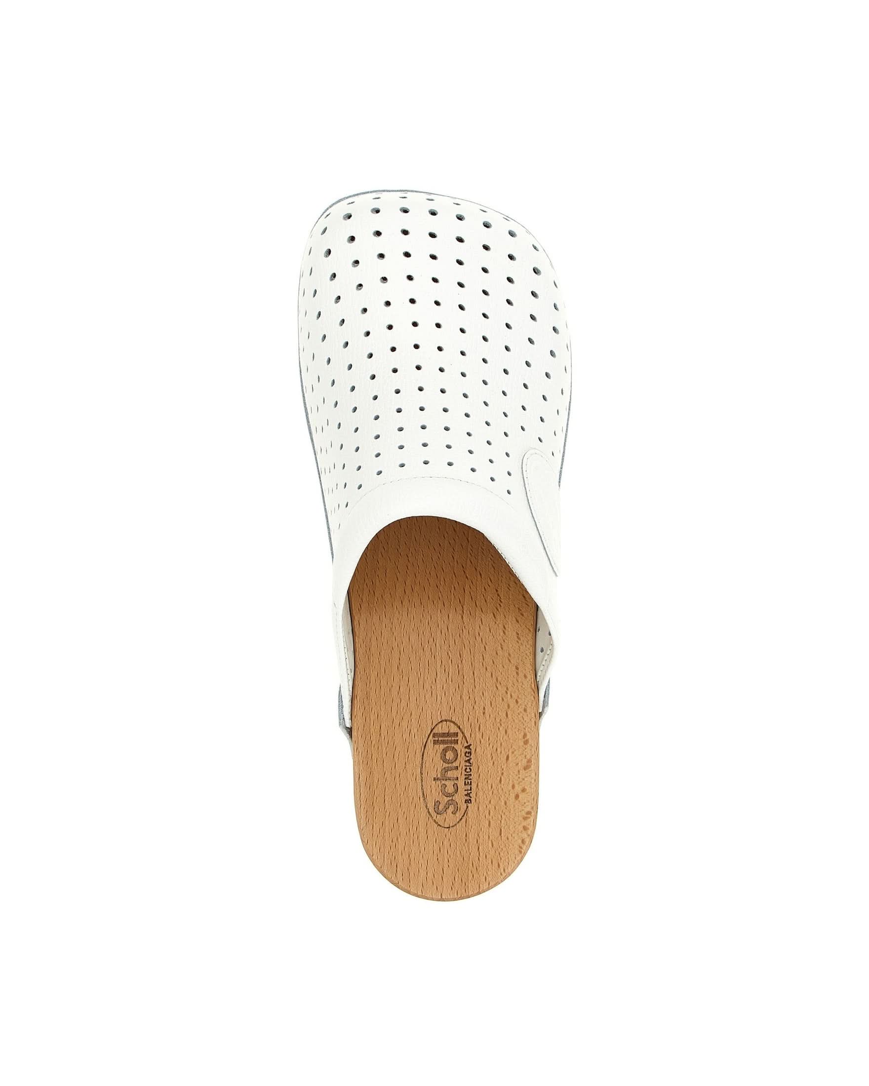 Balenciaga Clog X Scholl Sabots Flat Shoes