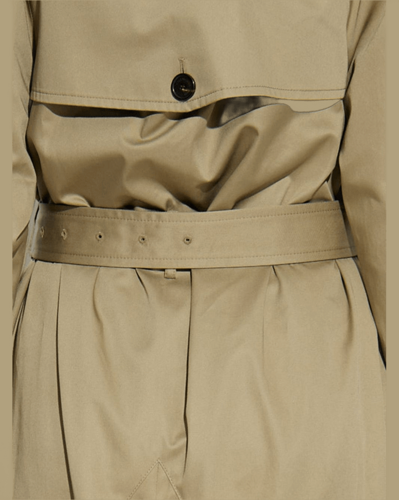 Balenciaga Beige Coat Glam Steals