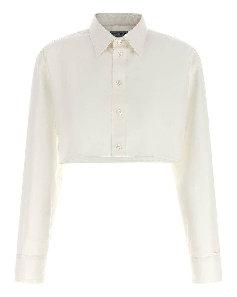 Balenciaga Cropped Shirt Glam Steals