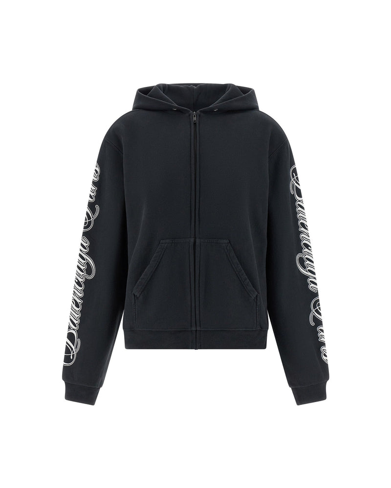 Balenciaga Cursive Hoodie Glam Steals