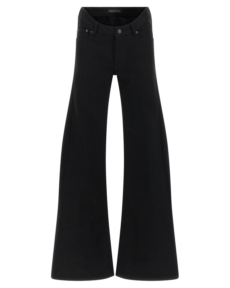 Balenciaga Curved Waist Jeans Glam Steals