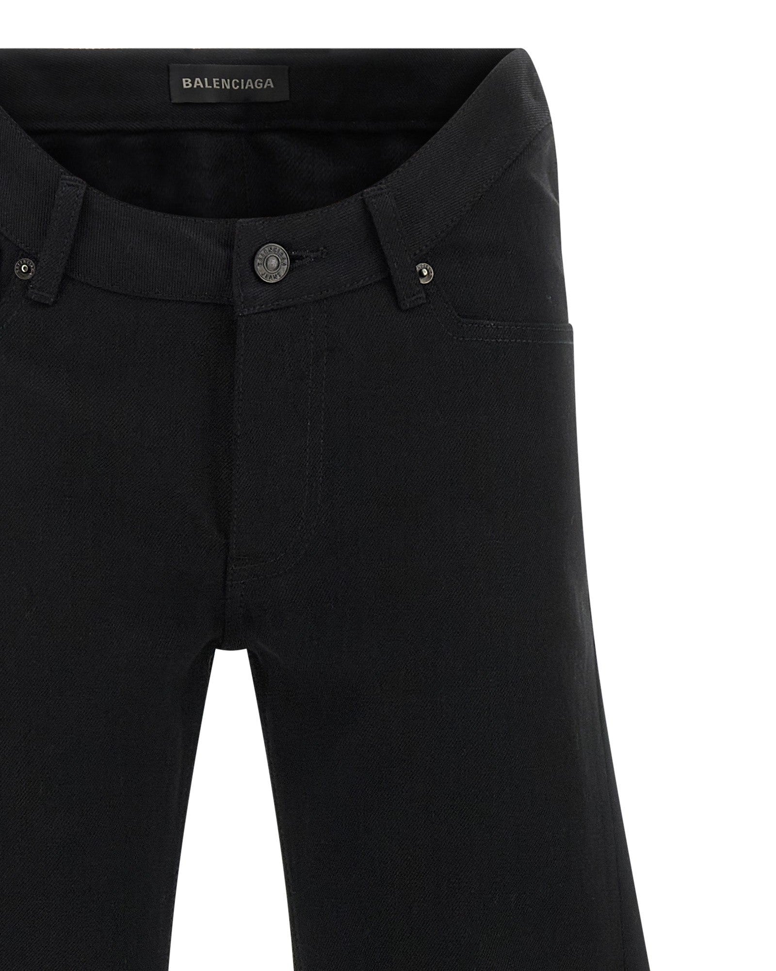 Balenciaga Curved Waist Jeans Glam Steals