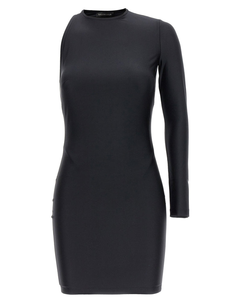 Balenciaga Cut Out One Shoulder Dress Glam Steals