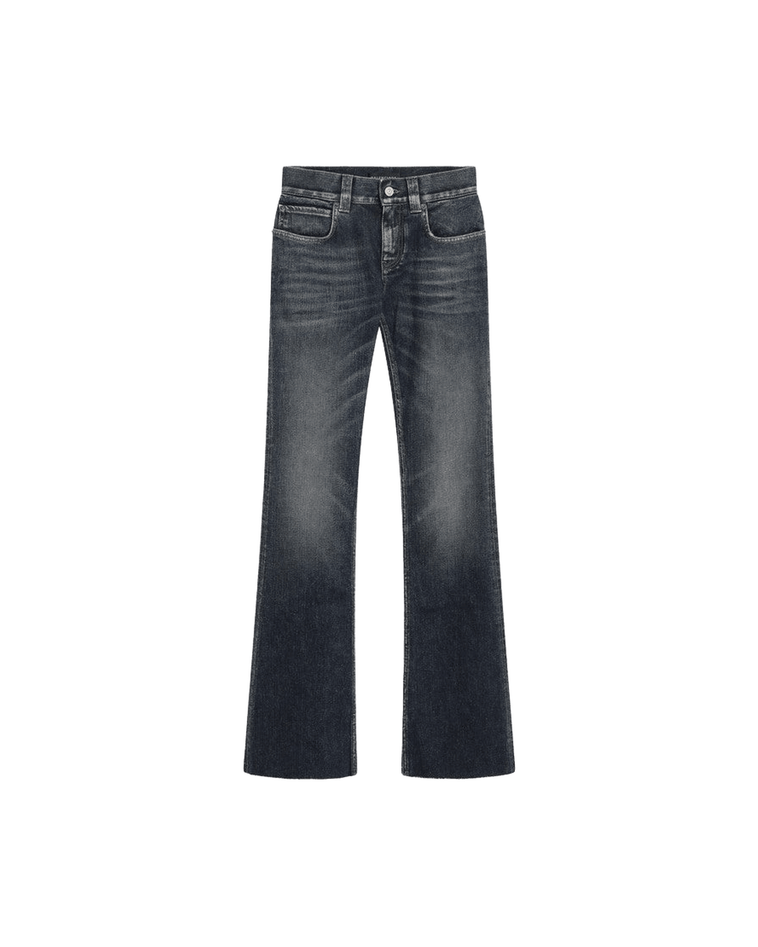 Balenciaga Dark Blue Bootcut Slim Fit Jeans Glam Steals