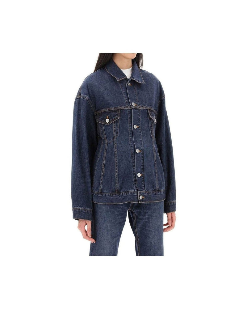 Balenciaga Denim Hourglass Jacket Glam Steals