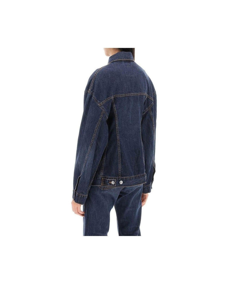 Balenciaga Denim Hourglass Jacket Glam Steals