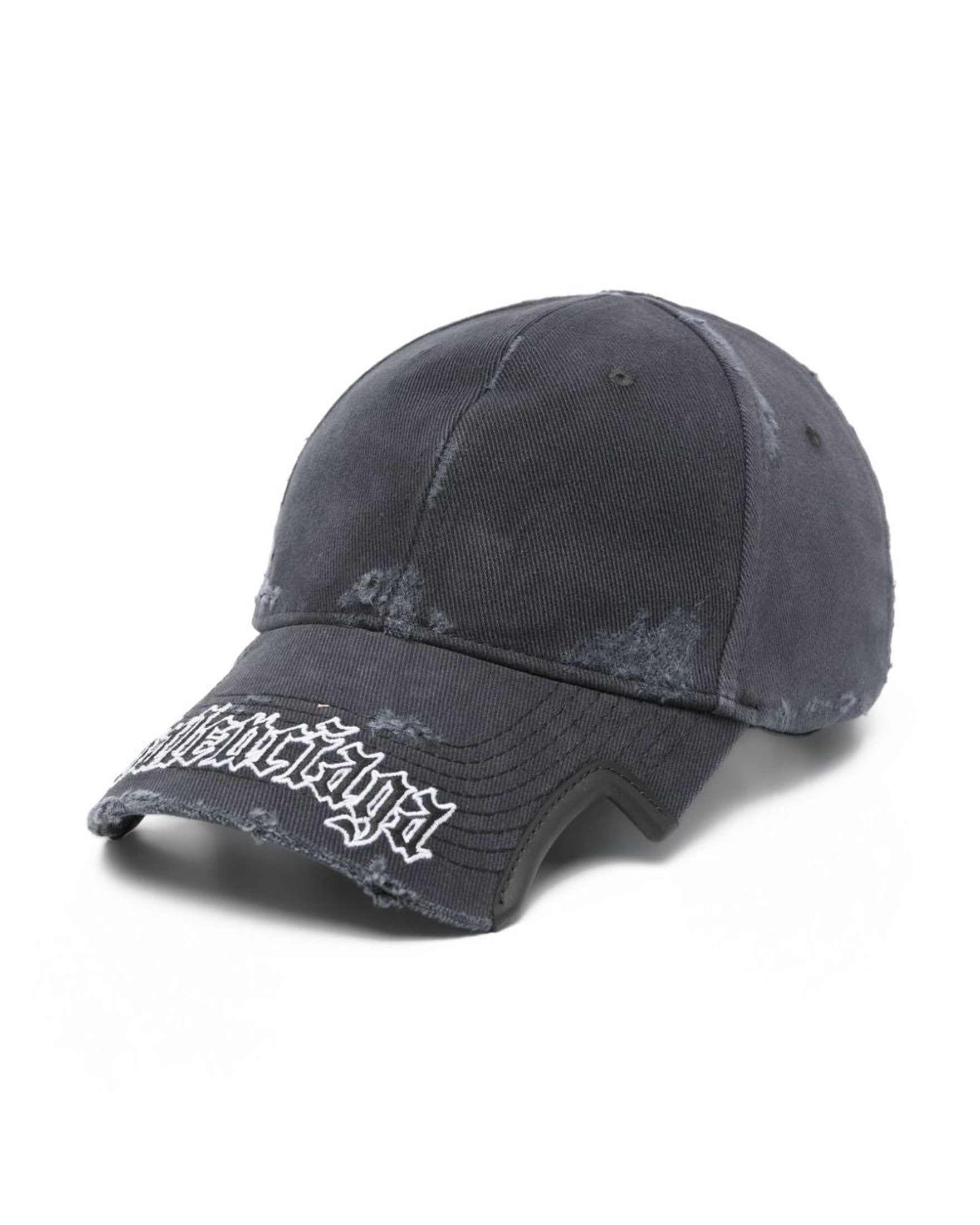 Balenciaga Distressed Logo Cap Glam Steals