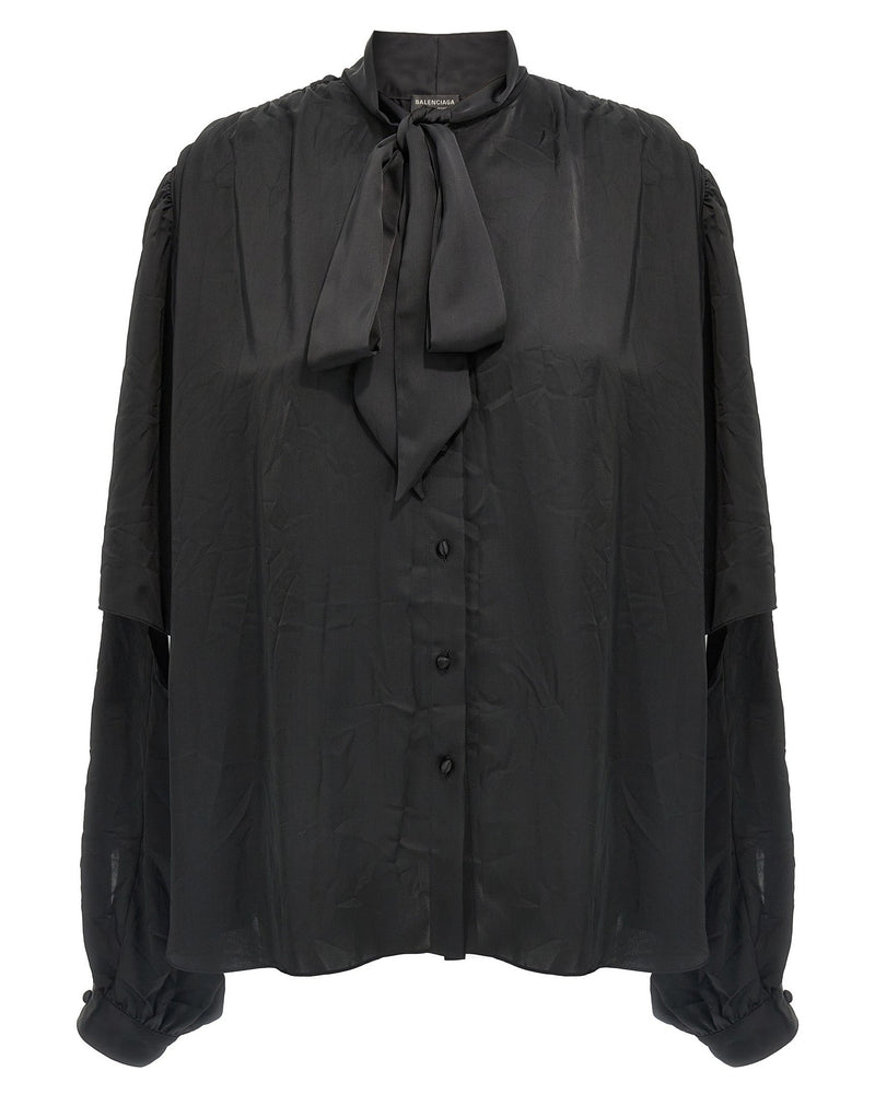Balenciaga Double Sleeve Shirt Glam Steals