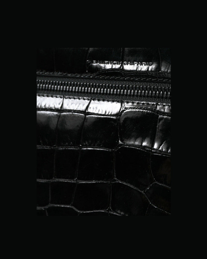 Balenciaga Elegant Exotic Leather Camera Bag Glam Steals