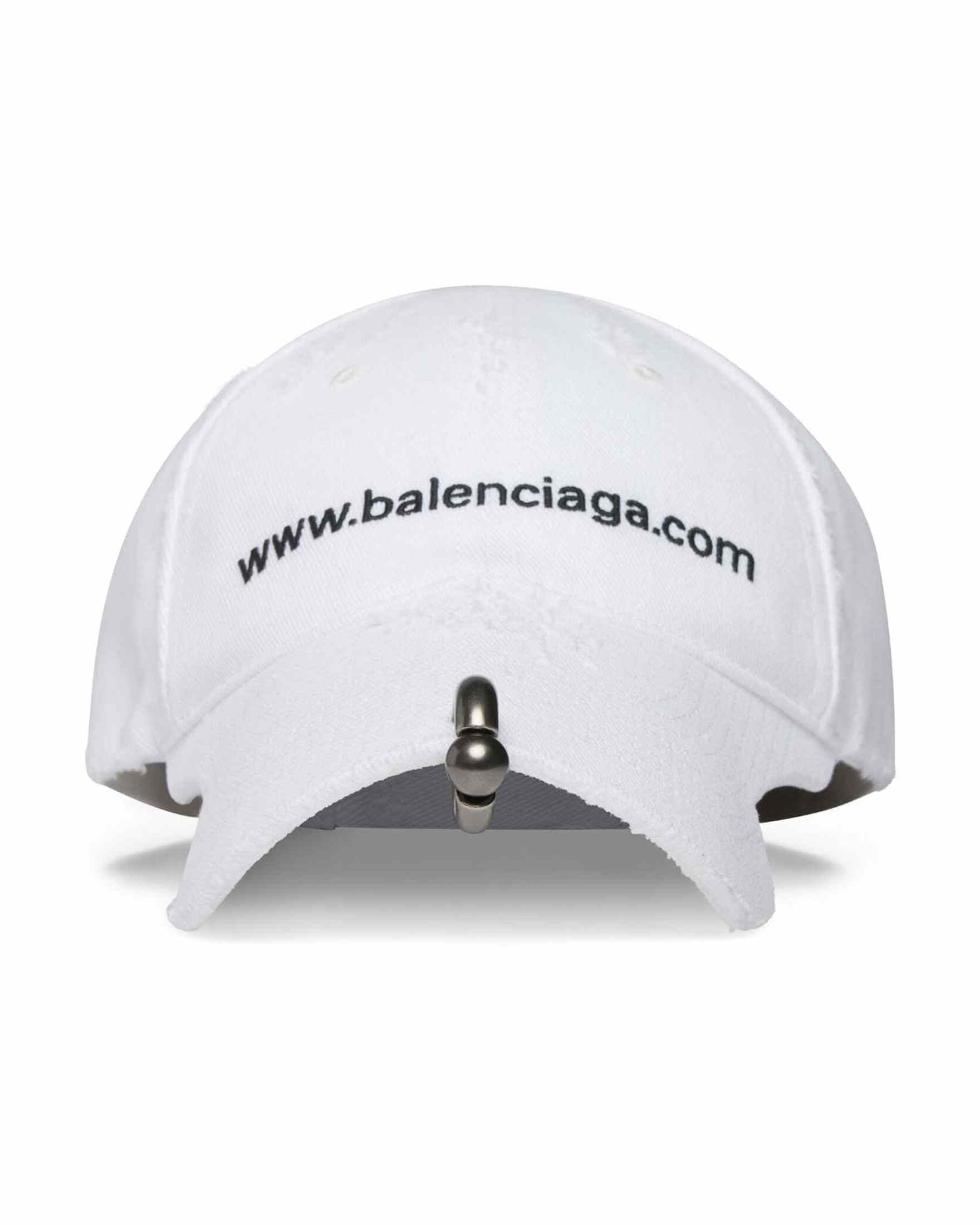 Balenciaga Embroidered Logo Six Panel Cap Glam Steals