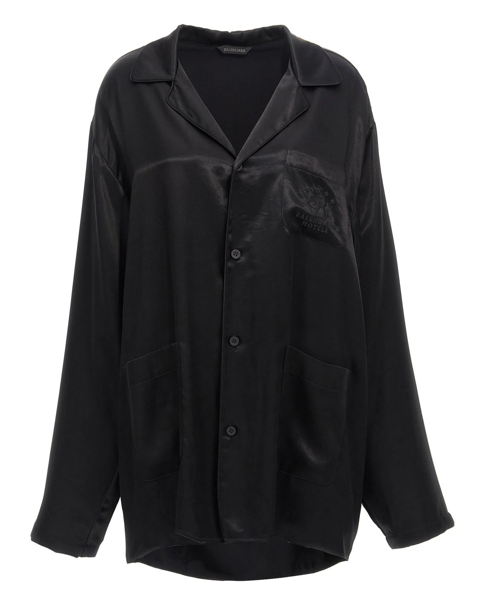 Balenciaga Embroidery Shirt Glam Steals