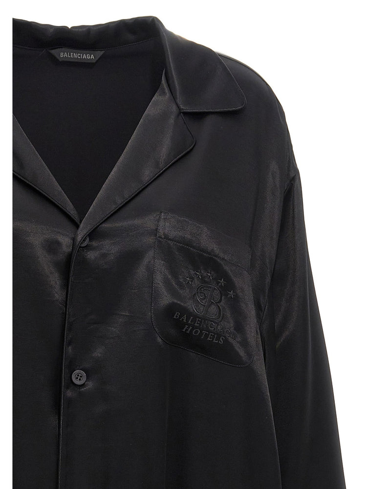 Balenciaga Embroidery Shirt Glam Steals